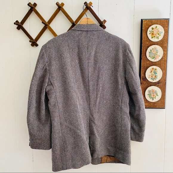 Vintage 1970s Blair Wool Tweed Sport Coat - Picture 7 of 8